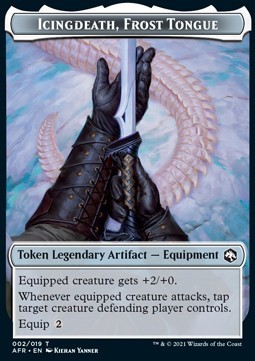 Icingdeath, Frost Tongue Token