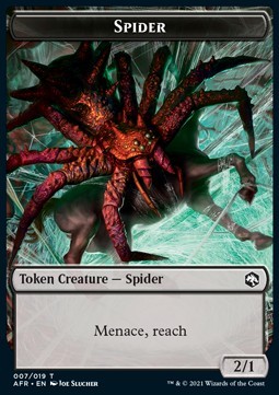 Spider Token (Black 2/1)