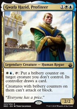 Gwafa Hazid, Profiteer