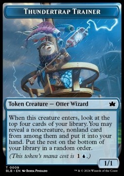 Thundertrap Trainer Token (Blue 1/1)