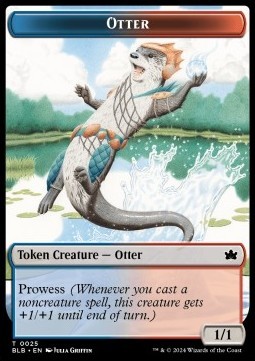 Otter Token (Blue and Red 1/1)