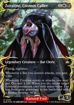 Zoraline, Cosmos Caller