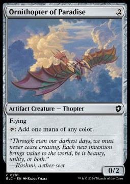 Ornithopter of Paradise