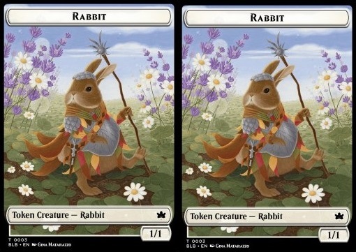 Rabbit Token (W 1/1) // Rabbit Token (W 1/1)
