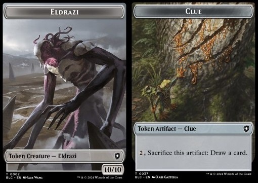 Eldrazi Token (C 10/10) // Clue Token