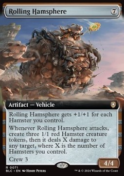 Rolling Hamsphere