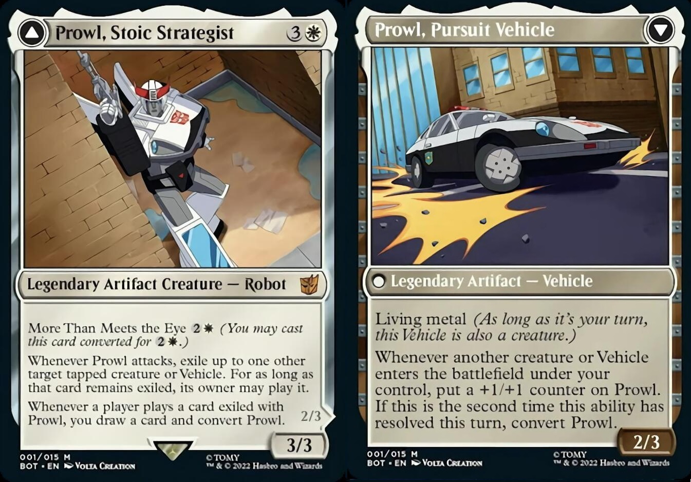 Prowl, Stoic Strategist (V.1)//Prowl, Pursuit Vehicle