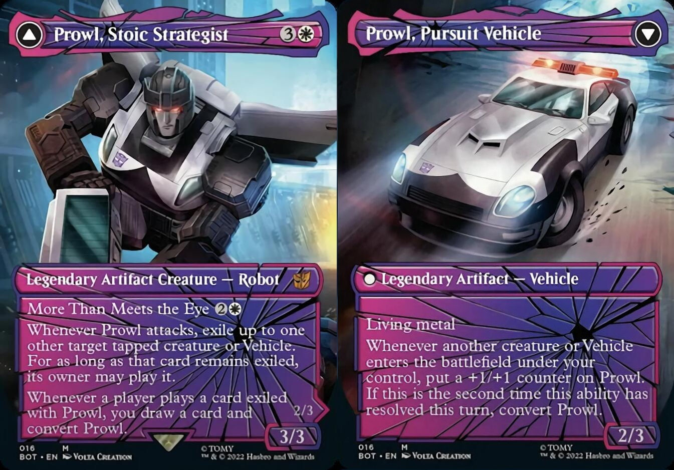 Prowl, Stoic Strategist (V.2)//Prowl, Pursuit Vehicle