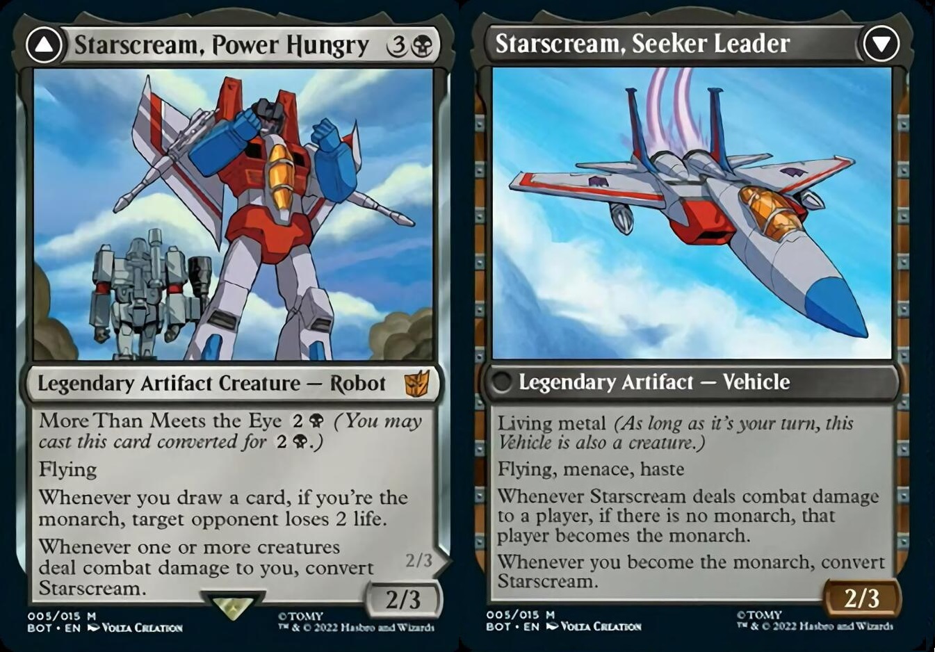 Starscream, Power Hungry (V.1)//Starscream, Seeker Leader