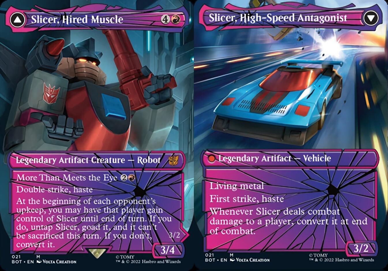 Slicer, Hired Muscle (V.2)//Slicer, High-Speed Antagonist