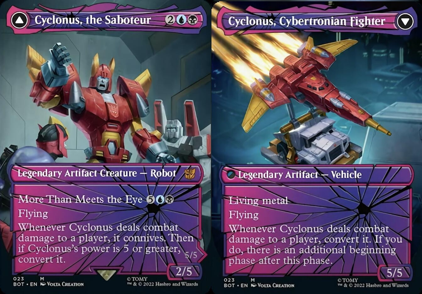 Cyclonus, the Saboteur (V.2)//Cyclonus, Cybertronian Fighter