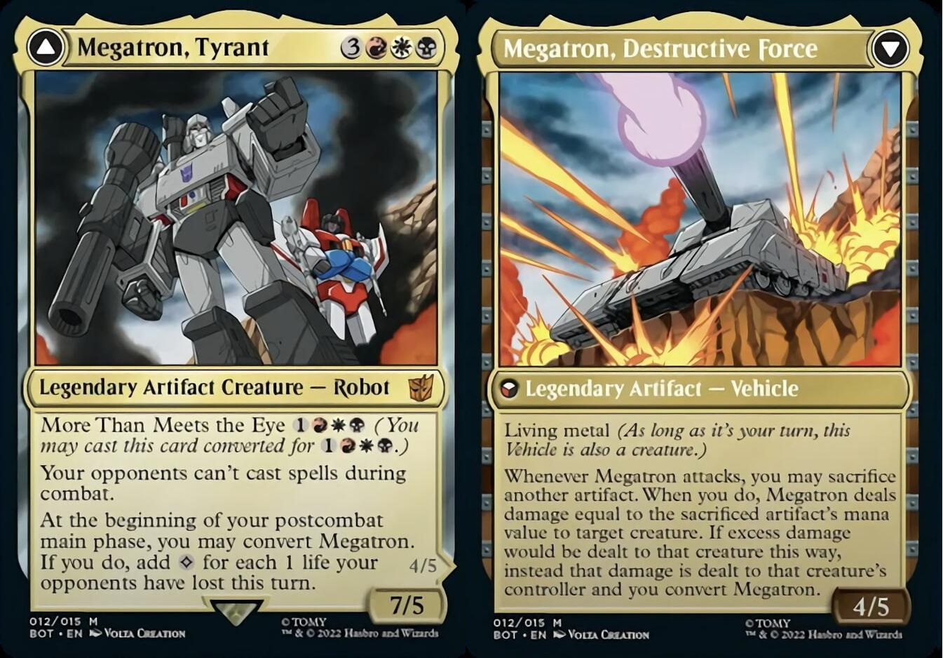 Megatron, Tyrant (V.1)//Megatron, Destructive Force