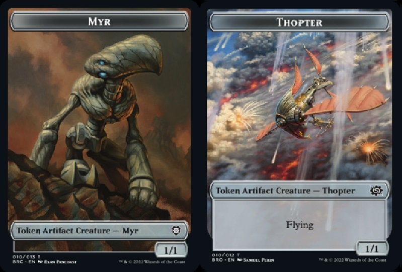 Myr // Thopter token