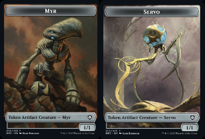 Myr // Servo tokens