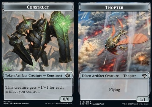 Construct Token (A 0/0) // Servo Token (A 1/1)