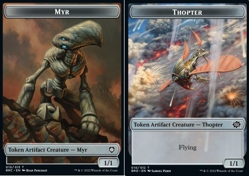 Myr Token (A 1/1) // Thopter Token (A 1/1)