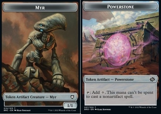 Myr Token (A 1/1) // Powerstone Token