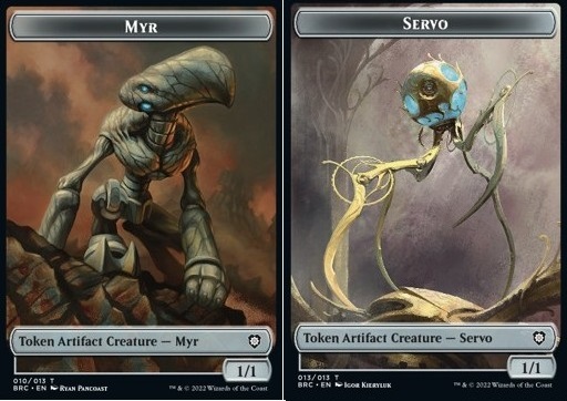 Myr Token (A 1/1) // Servo Token (A 1/1)