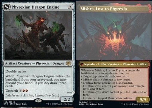 Phyrexian Dragon Engine // Mishra, Lost to Phyrexia