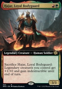 Hajar, Loyal Bodyguard