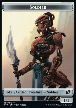 Soldier Token (Artifact 1/1) (V.2)
