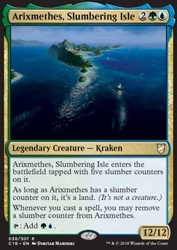 Arixmethes, Slumbering Isle