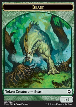 Beast Token (Green 4/4)