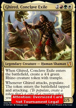 Ghired, Conclave Exile OVERSIZED