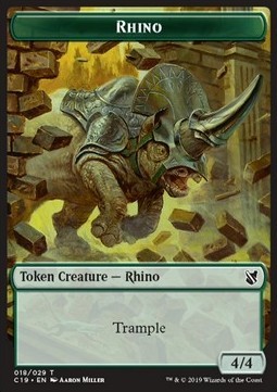 Rhino Token (Green 4/4)