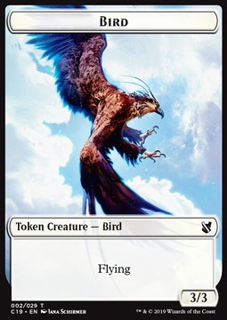 Bird Token (White 3/3)