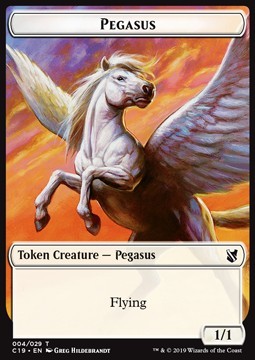 Pegasus Token (White 1/1)