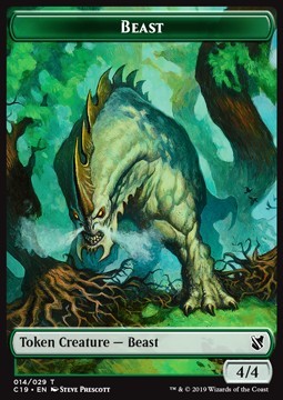 Beast Token (Green 4/4)