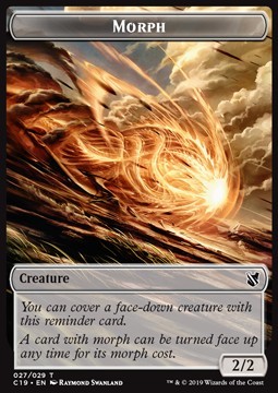 Morph Token (Colorless 2/2)