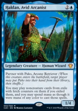 Haldan, Avid Arcanist