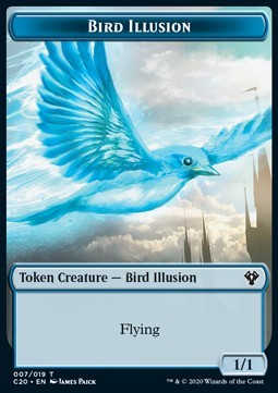 Bird Illusion Token (U 1/1) // Beast Token (G 4/4)