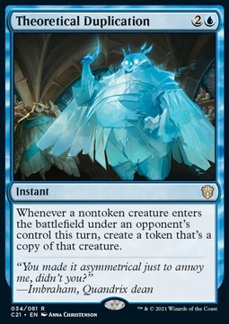 Theoretical Duplication