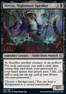 Sivriss, Nightmare Speaker