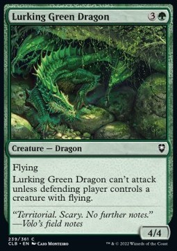 Lurking Green Dragon