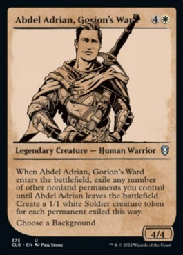 Abdel Adrian, Gorion's Ward