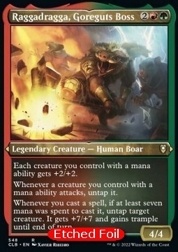 Raggadragga, Goreguts Boss (V.1)