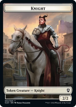 Knight Token (W 2/2)