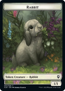Rabbit Token (W 1/1)