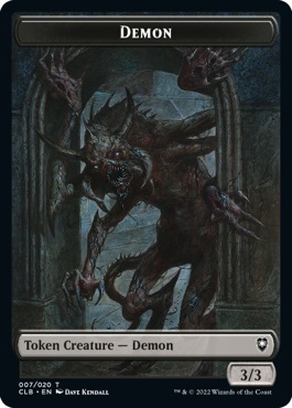 Demon Token (B 3/3)