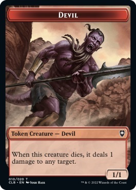 Devil Token(R 1/1)