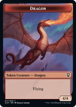 Dragon Token (R 4/4 Flying)