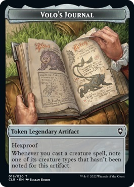 Volos Journal Legendary Artifact