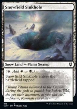Snowfield Sinkhole