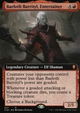 Baeloth Barrityl, Entertainer (V.2)