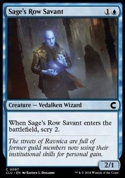 Sage's Row Savant