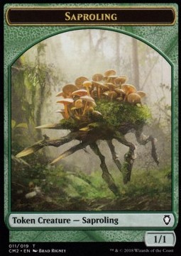 Saproling Token (Green 1/1)